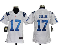 Nike youth's Jersey Indianapolis Colts 17 Austin Collie White Game